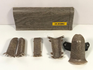 Плинтус Плинтус Ideal Comfort 55mm Дуб оливье 220 фото 1 | FLOORDEALER